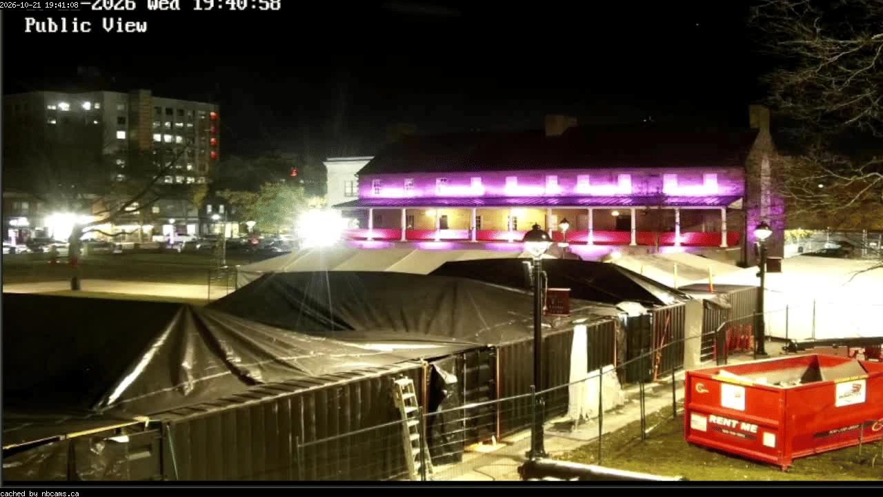 Web Cam image of Fredericton (Officers' Square)