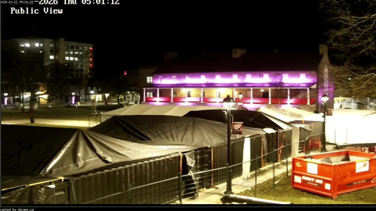 Web Cam image of Fredericton (Officers' Square)