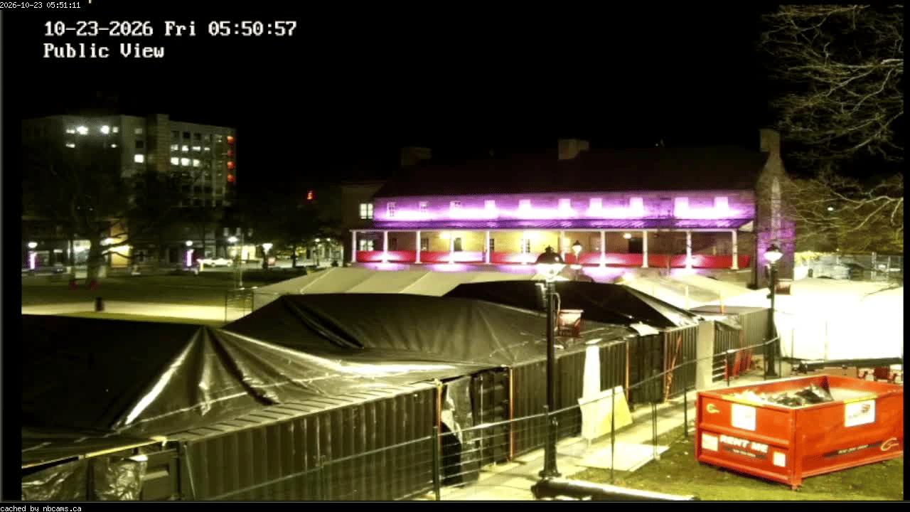 Web Cam image of Fredericton (Officers' Square)