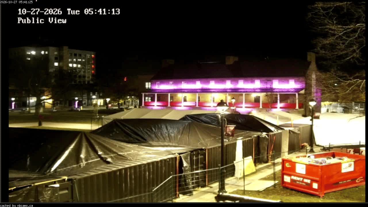 Web Cam image of Fredericton (Officers' Square)