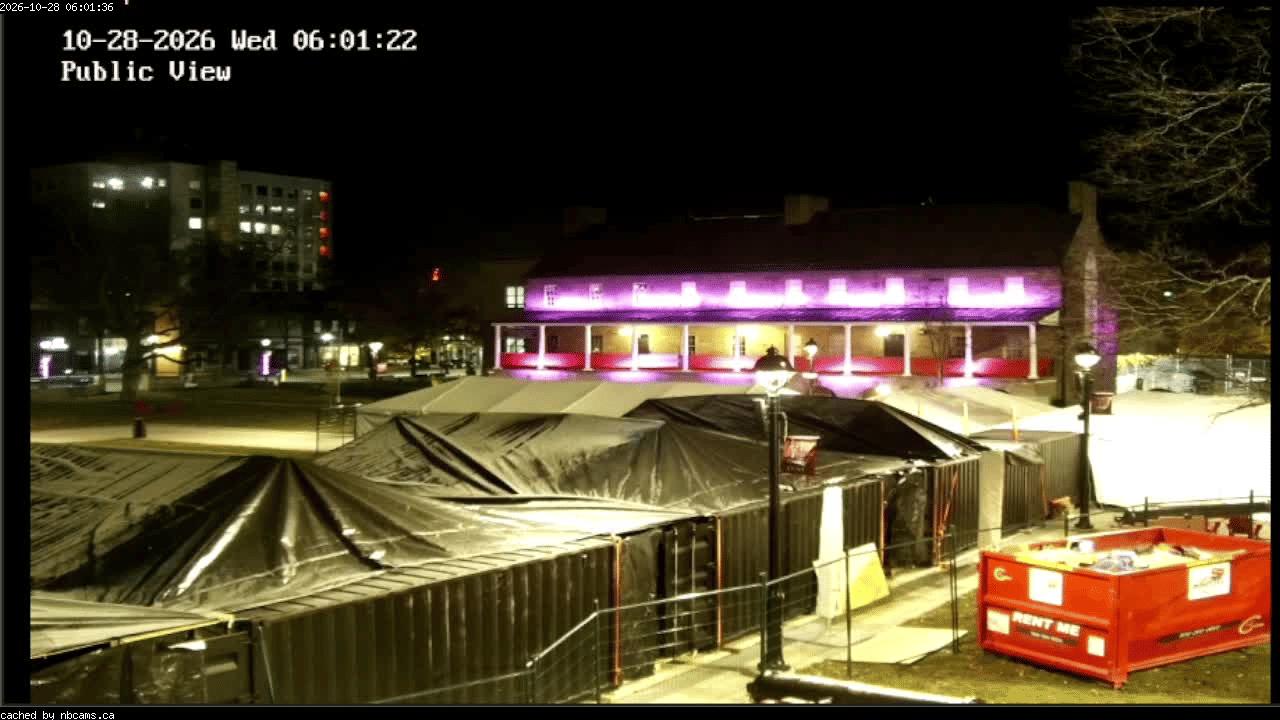 Web Cam image of Fredericton (Officers' Square)
