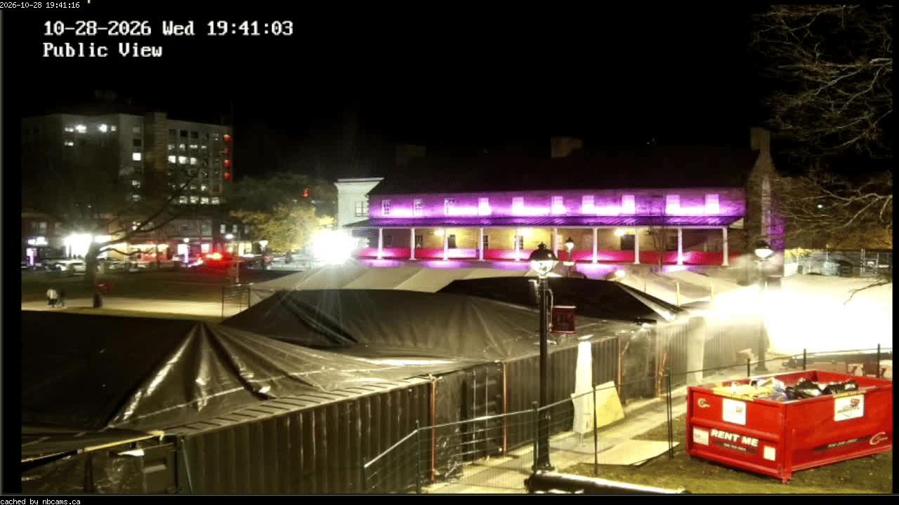 Web Cam image of Fredericton (Officers' Square)