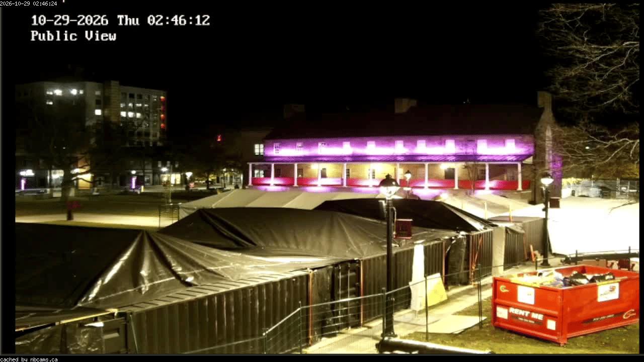 Web Cam image of Fredericton (Officers' Square)