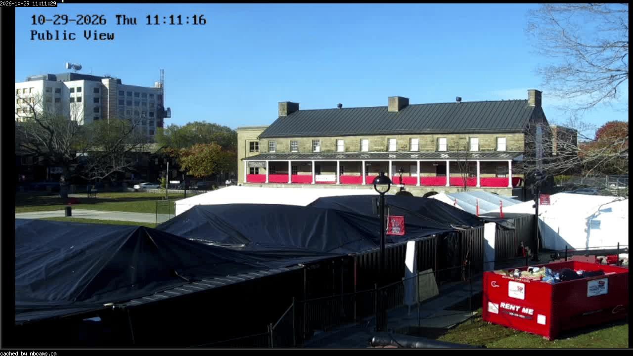 Web Cam image of Fredericton (Officers' Square)
