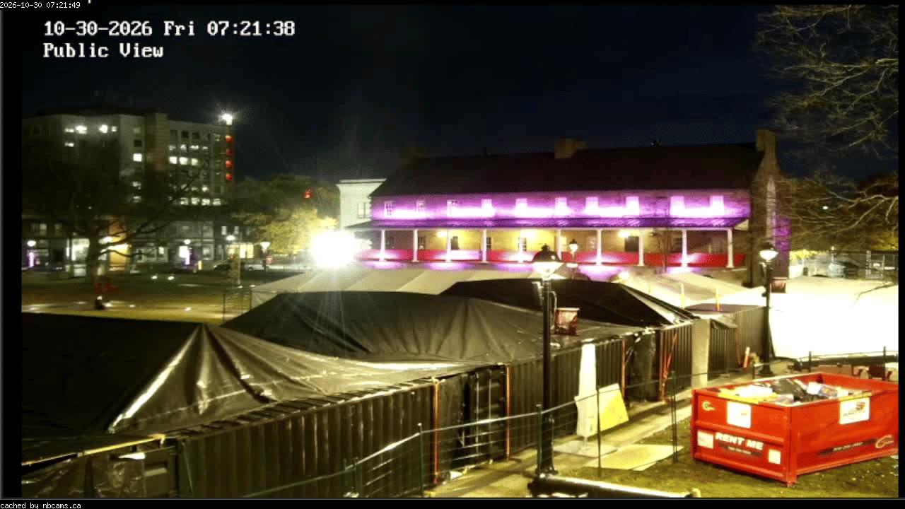 Web Cam image of Fredericton (Officers' Square)