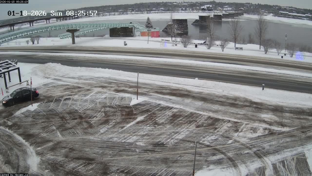 Web Cam image of Fredericton (St. John River)