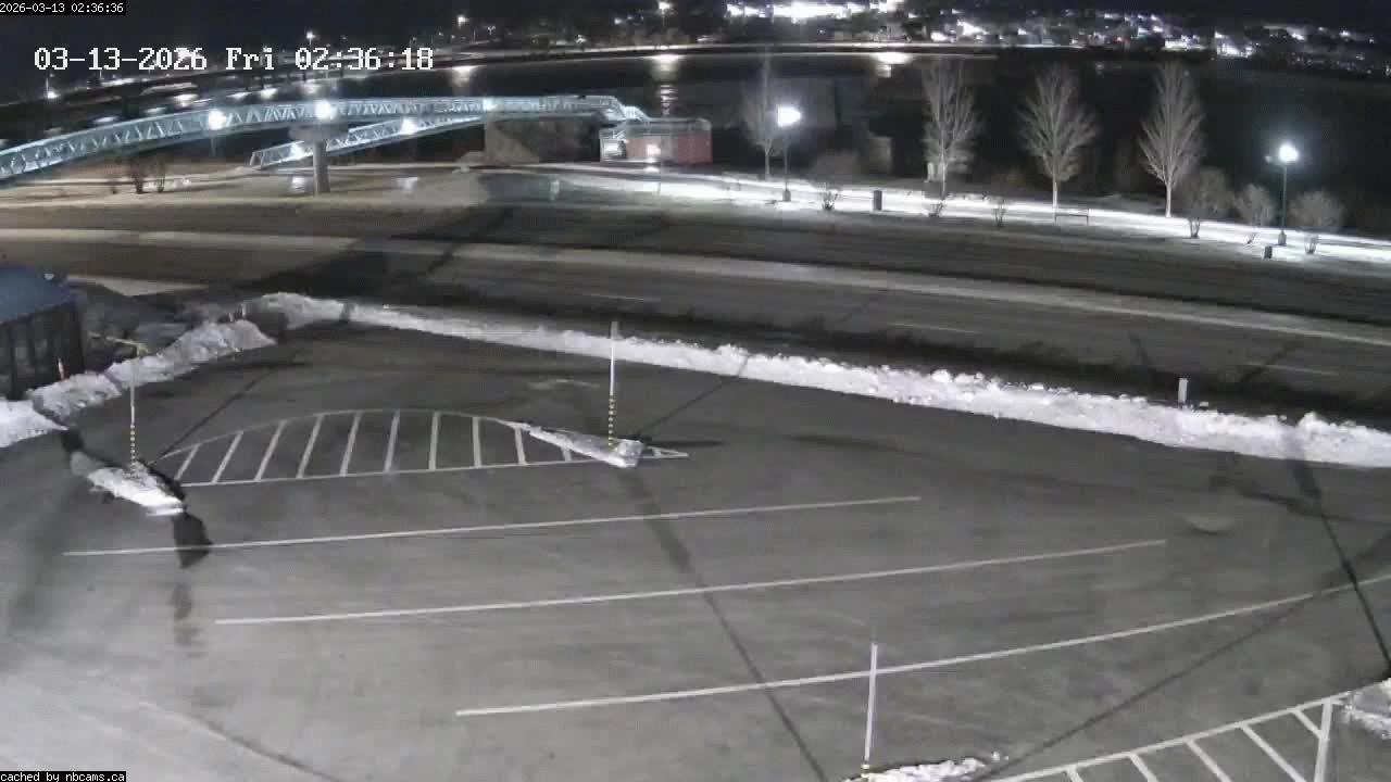 Web Cam image of Fredericton (St. John River)