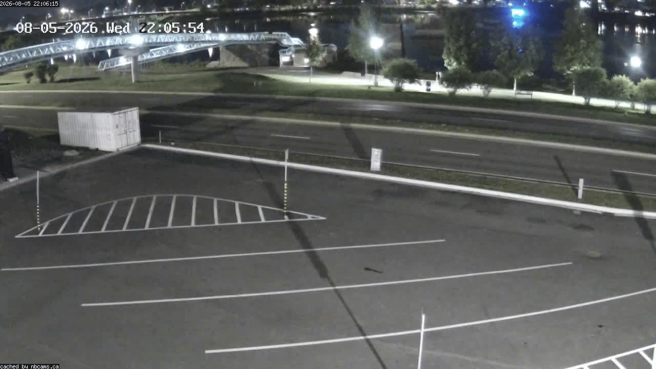 Web Cam image of Fredericton (St. John River)