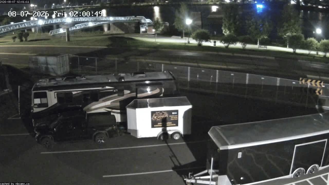 Web Cam image of Fredericton (St. John River)