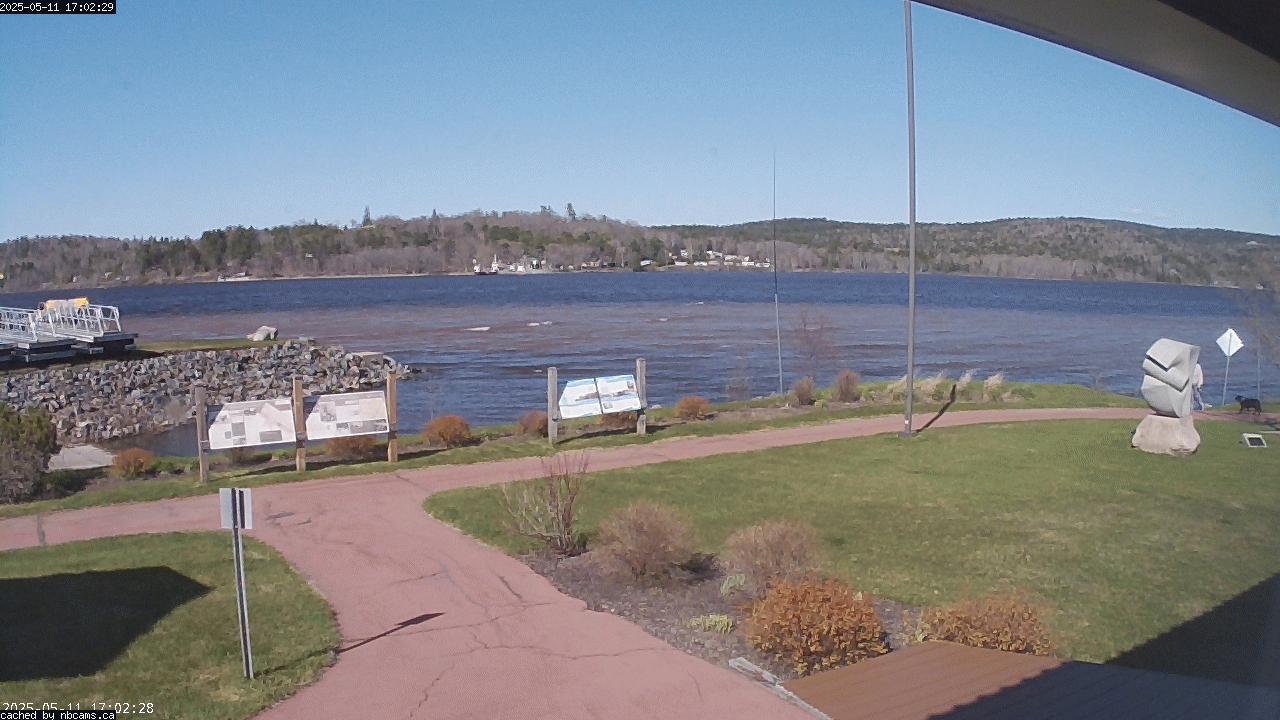 Web Cam image of Grand Bay-Westfield (Brundage Point River Centre)