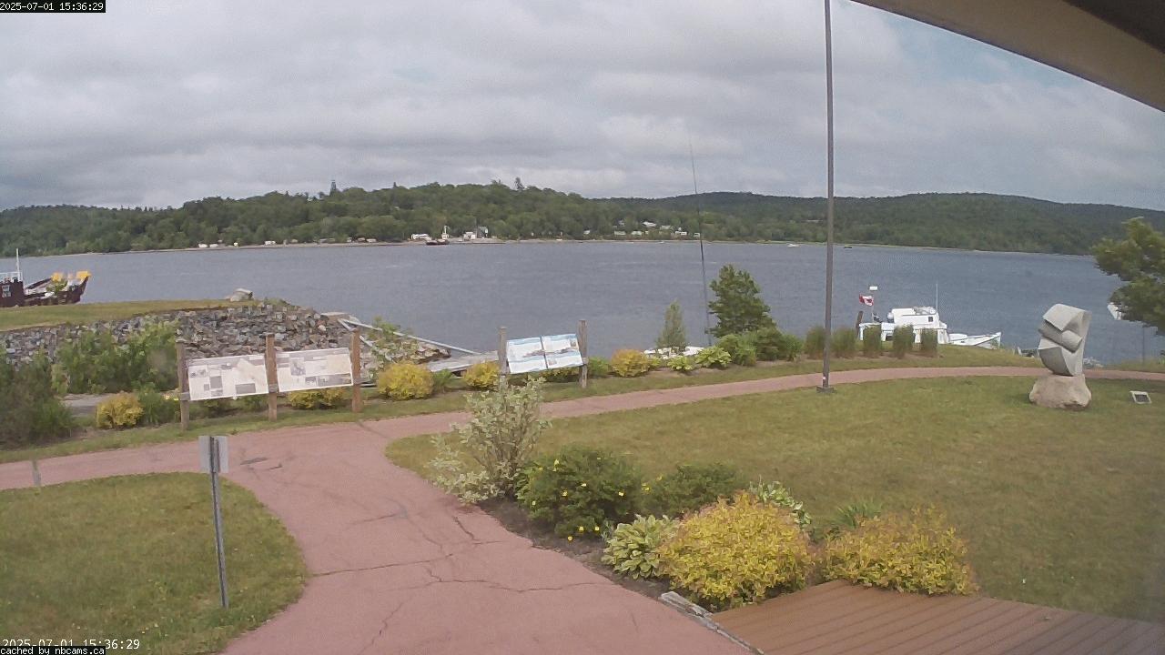 Web Cam image of Grand Bay-Westfield (Brundage Point River Centre)