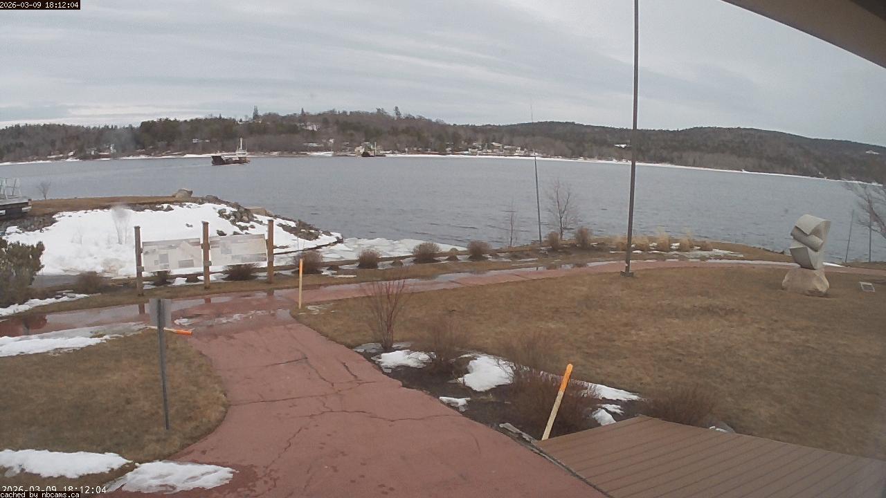 Web Cam image of Grand Bay-Westfield (Brundage Point River Centre)