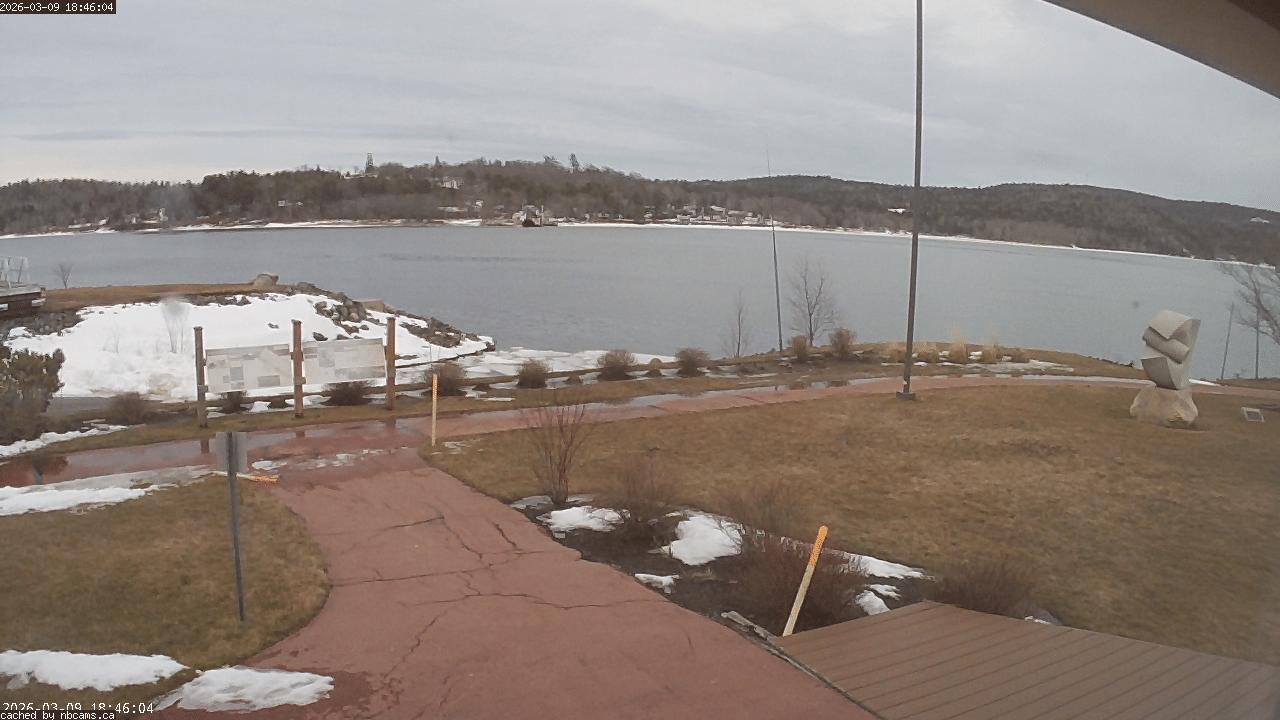 Web Cam image of Grand Bay-Westfield (Brundage Point River Centre)