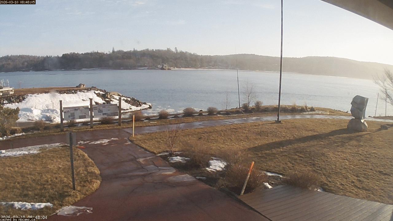 Web Cam image of Grand Bay-Westfield (Brundage Point River Centre)