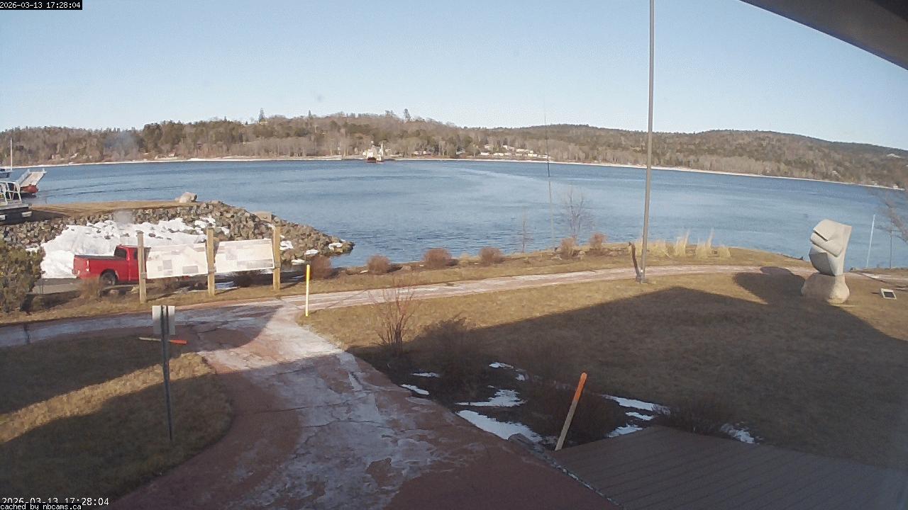 Web Cam image of Grand Bay-Westfield (Brundage Point River Centre)