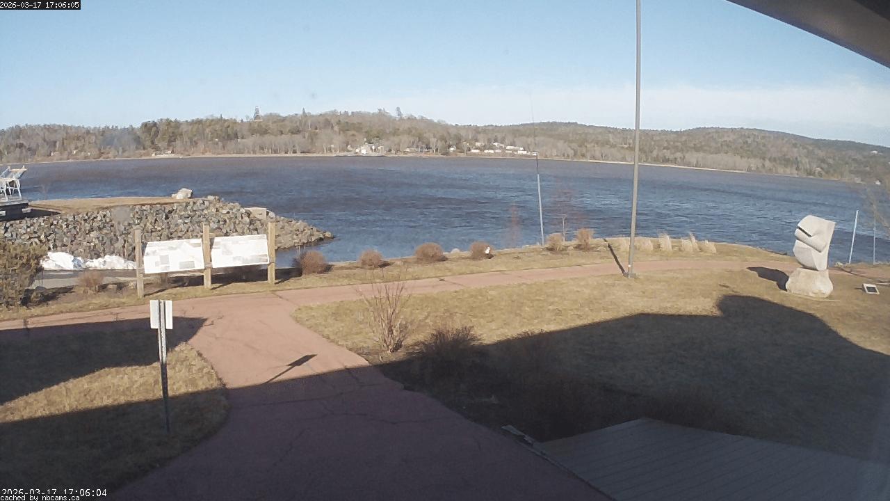 Web Cam image of Grand Bay-Westfield (Brundage Point River Centre)