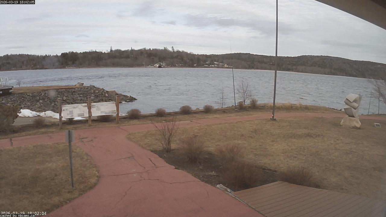 Web Cam image of Grand Bay-Westfield (Brundage Point River Centre)