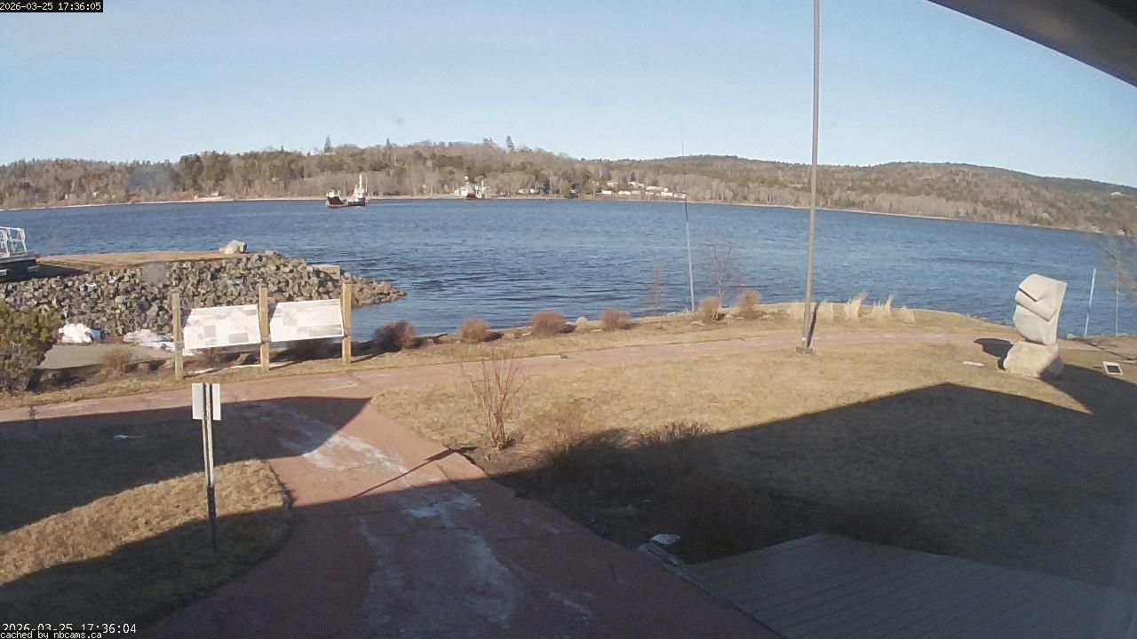Web Cam image of Grand Bay-Westfield (Brundage Point River Centre)