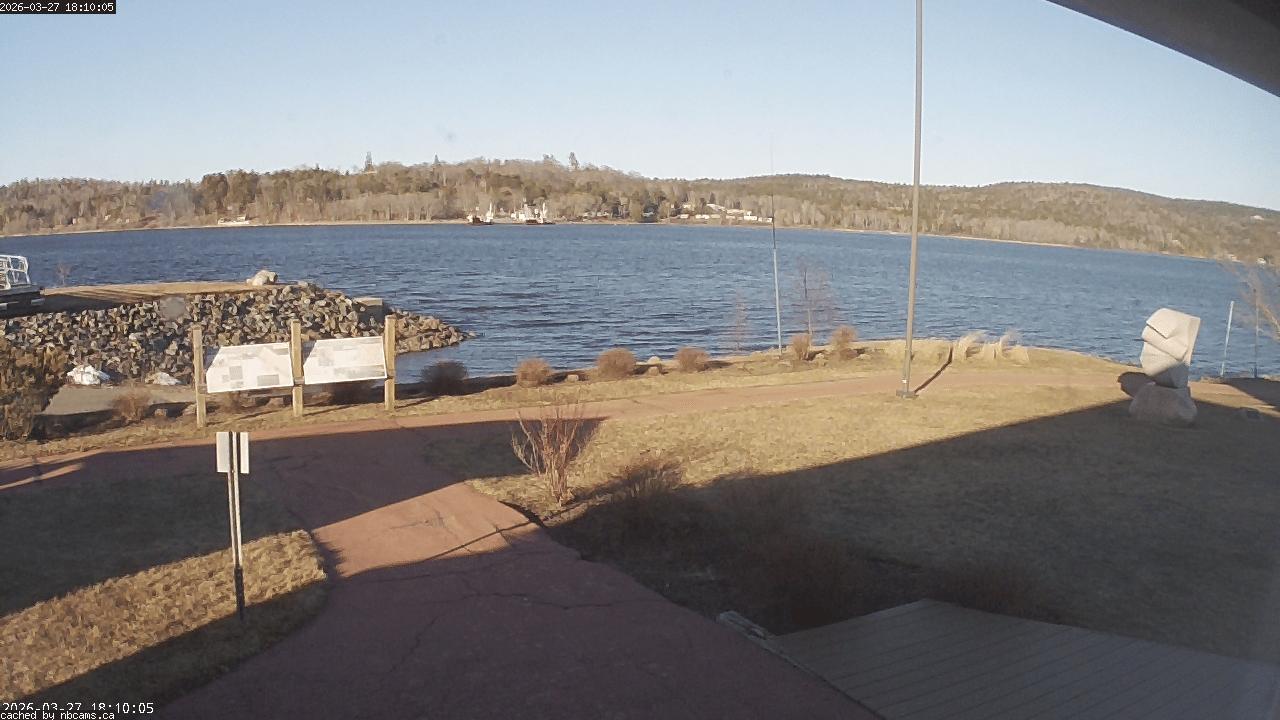 Web Cam image of Grand Bay-Westfield (Brundage Point River Centre)