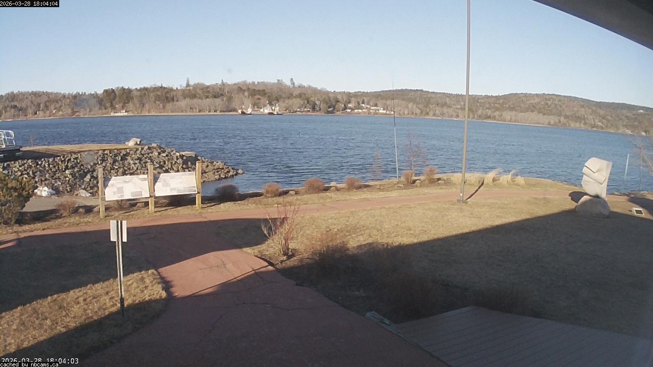 Web Cam image of Grand Bay-Westfield (Brundage Point River Centre)