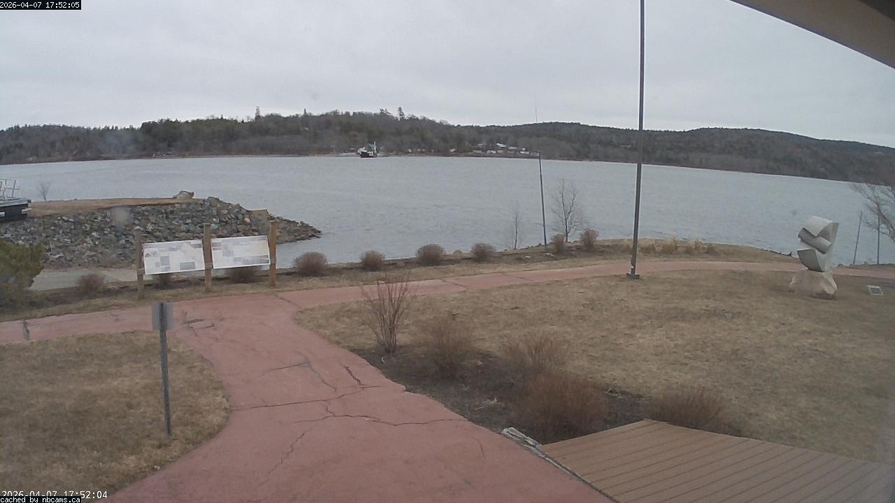 Web Cam image of Grand Bay-Westfield (Brundage Point River Centre)