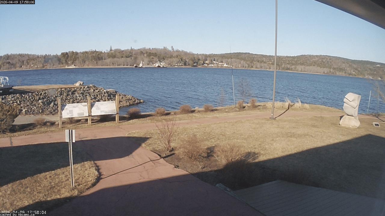 Web Cam image of Grand Bay-Westfield (Brundage Point River Centre)