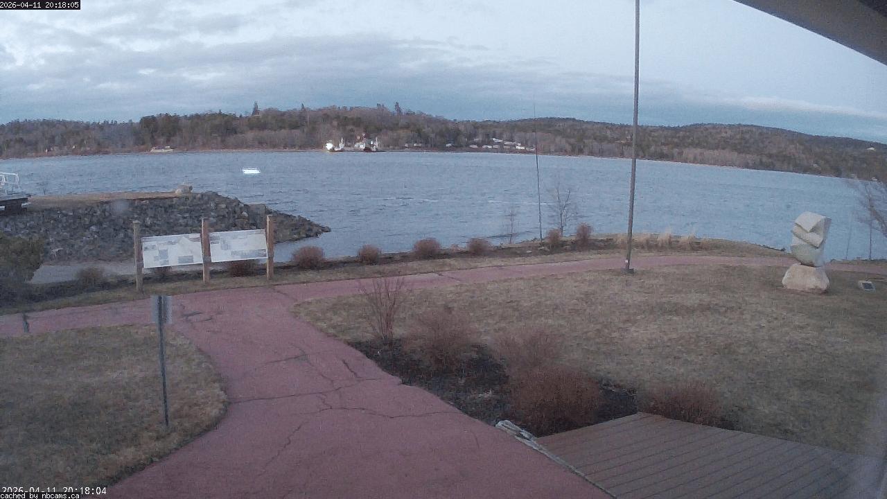 Web Cam image of Grand Bay-Westfield (Brundage Point River Centre)