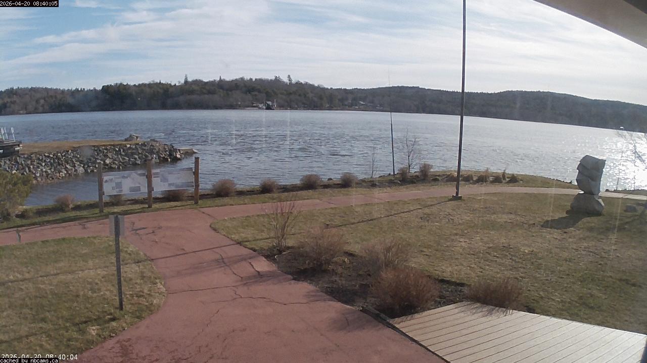 Web Cam image of Grand Bay-Westfield (Brundage Point River Centre)