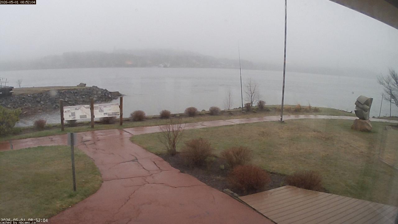 Web Cam image of Grand Bay-Westfield (Brundage Point River Centre)