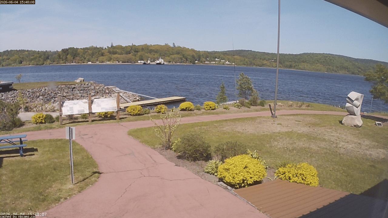 Web Cam image of Grand Bay-Westfield (Brundage Point River Centre)