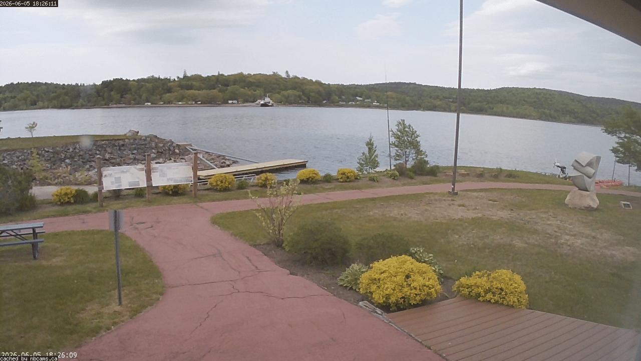 Web Cam image of Grand Bay-Westfield (Brundage Point River Centre)