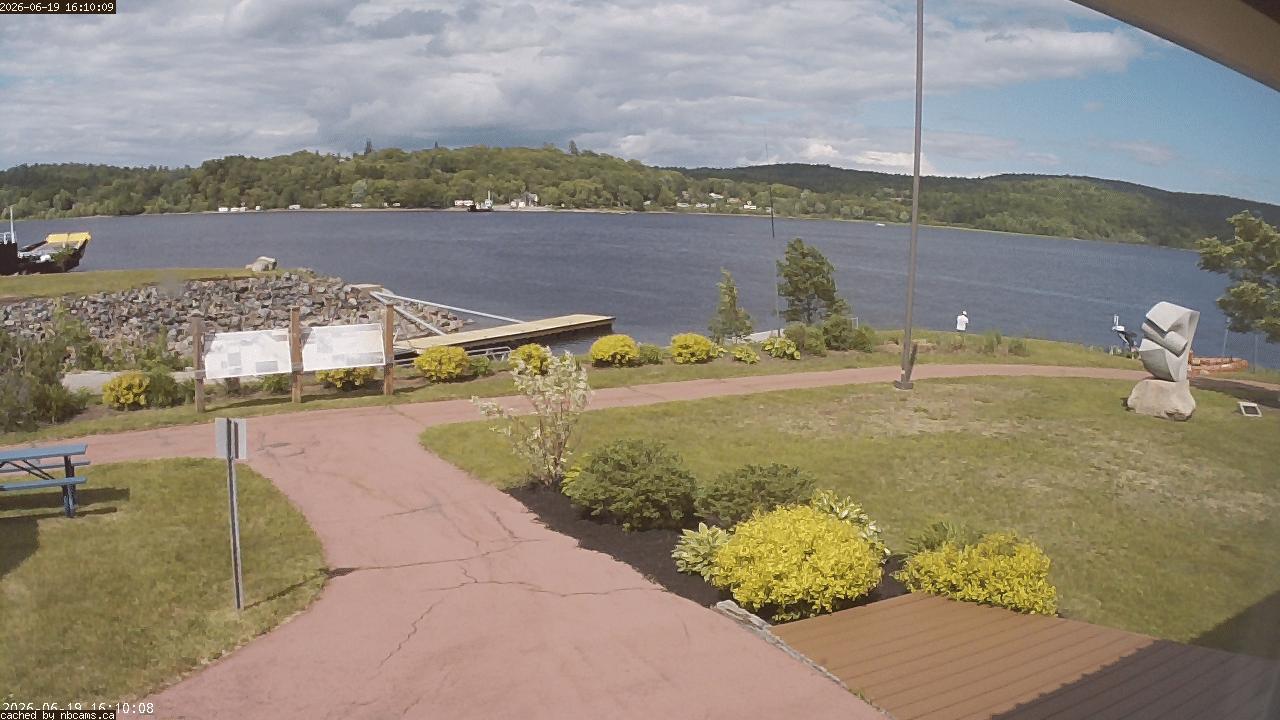 Web Cam image of Grand Bay-Westfield (Brundage Point River Centre)