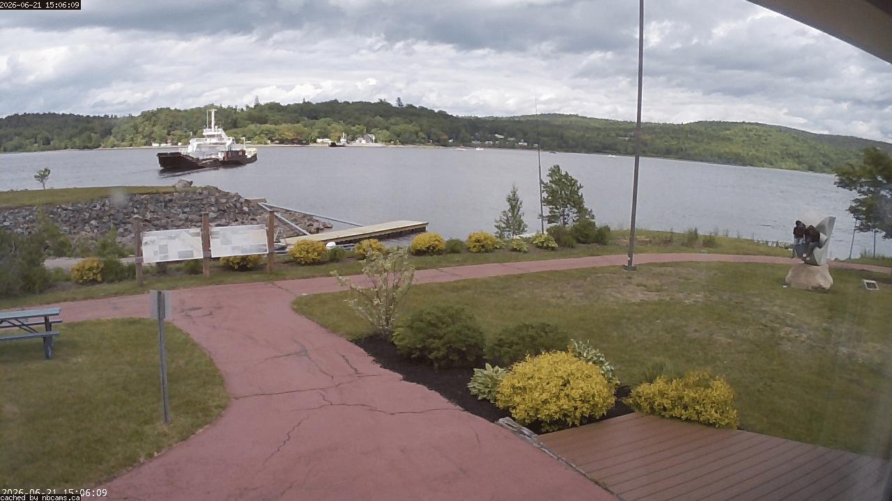 Web Cam image of Grand Bay-Westfield (Brundage Point River Centre)