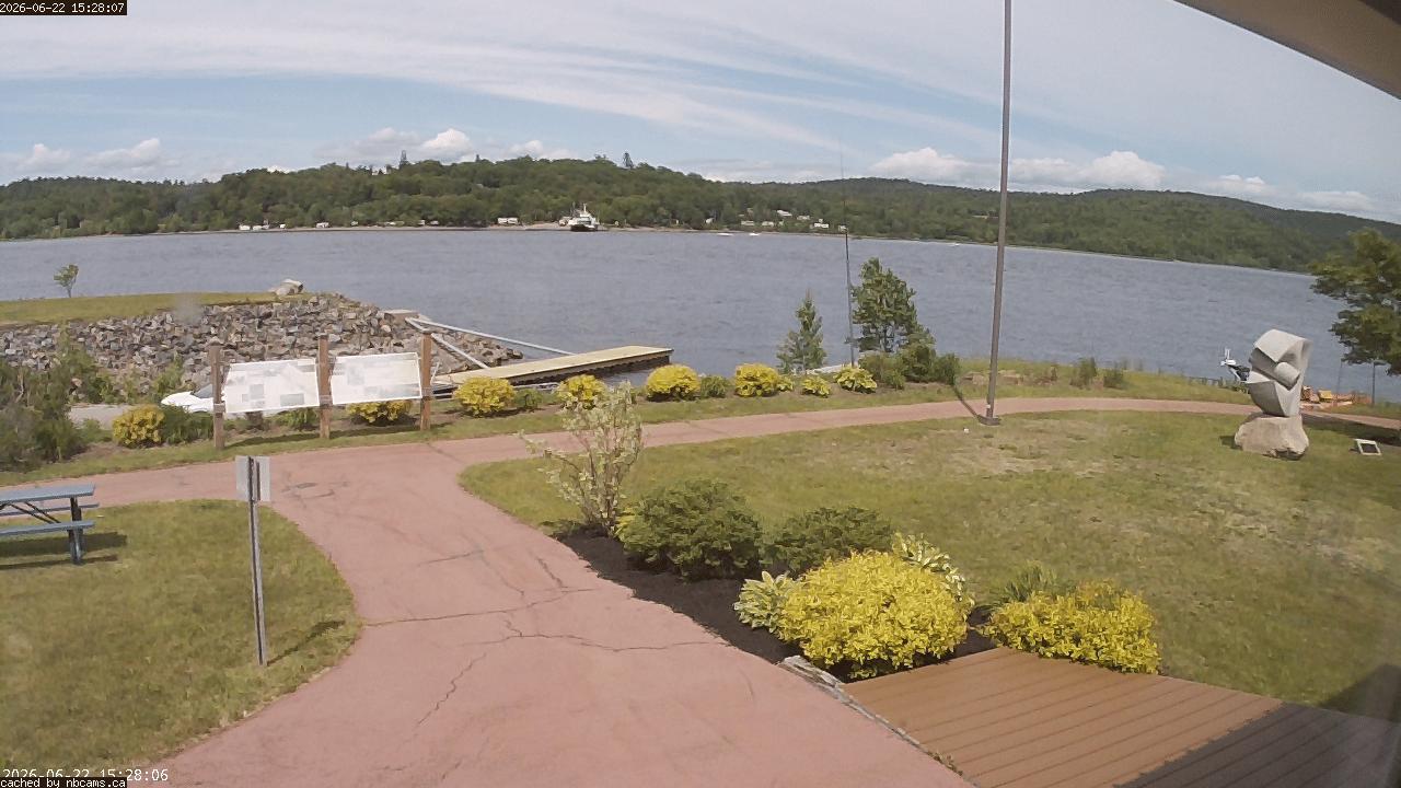 Web Cam image of Grand Bay-Westfield (Brundage Point River Centre)