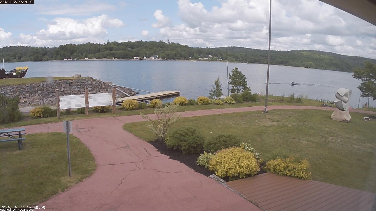 Web Cam image of Grand Bay-Westfield (Brundage Point River Centre)