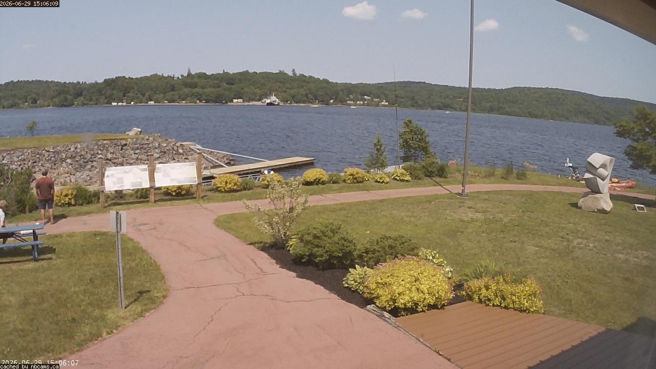 Web Cam image of Grand Bay-Westfield (Brundage Point River Centre)