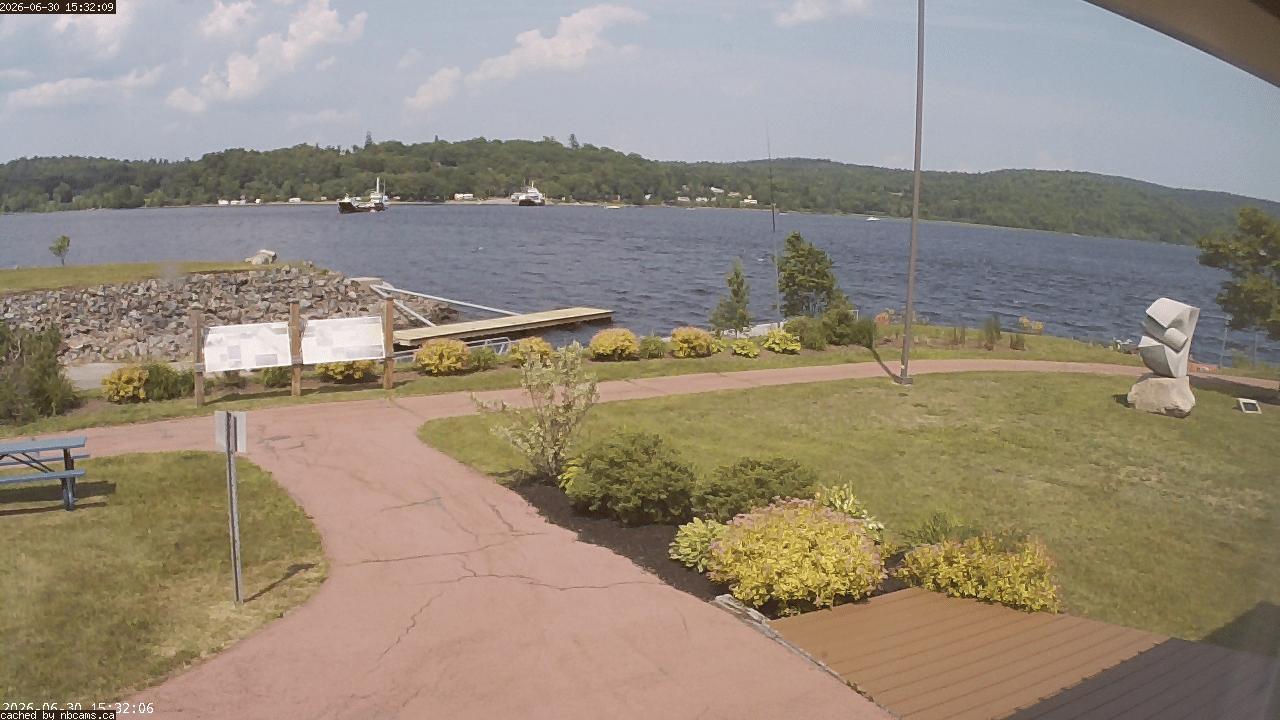 Web Cam image of Grand Bay-Westfield (Brundage Point River Centre)