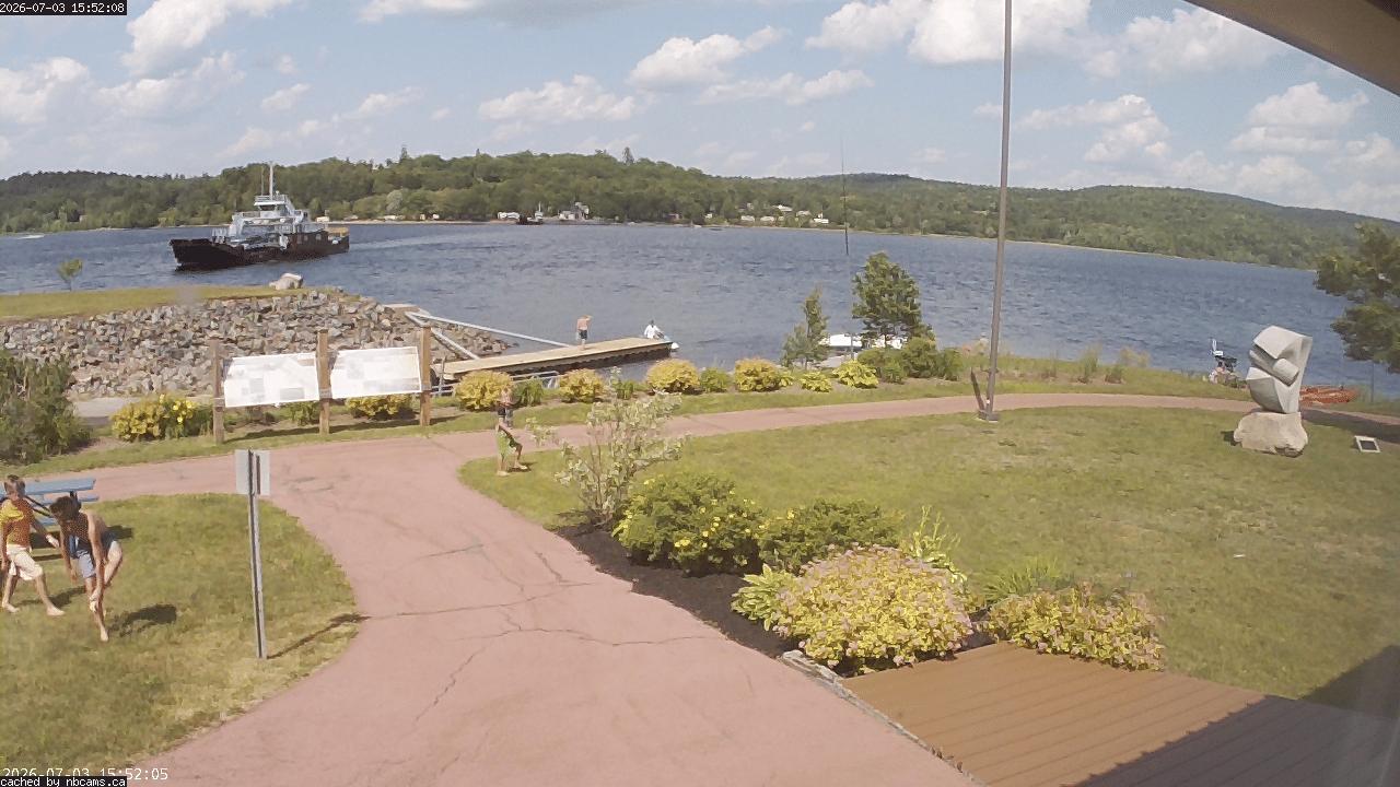 Web Cam image of Grand Bay-Westfield (Brundage Point River Centre)