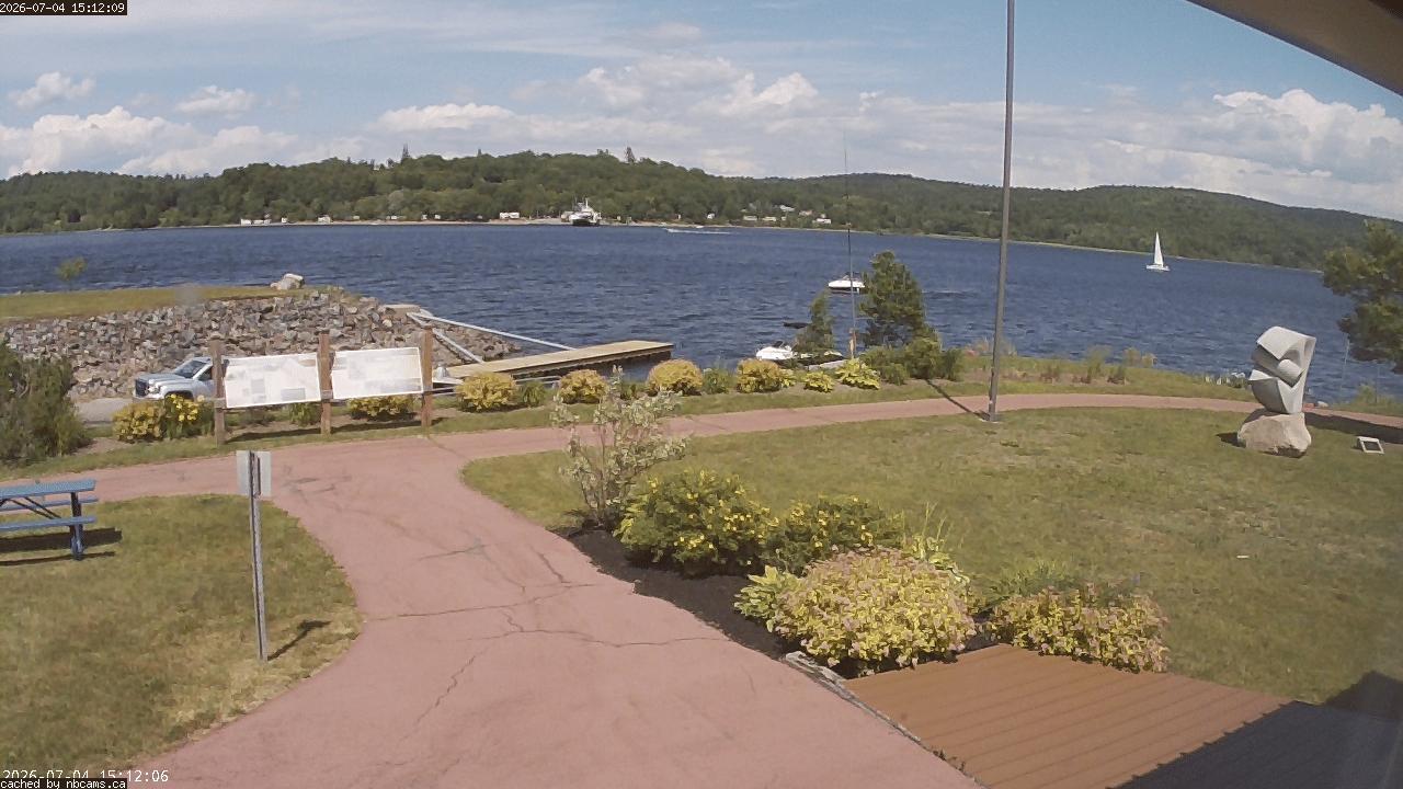 Web Cam image of Grand Bay-Westfield (Brundage Point River Centre)