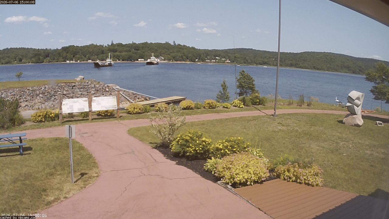 Web Cam image of Grand Bay-Westfield (Brundage Point River Centre)