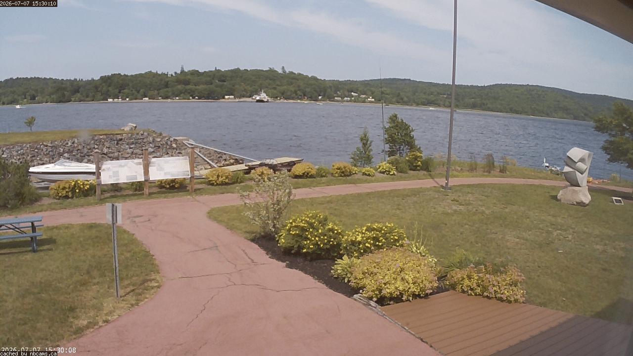 Web Cam image of Grand Bay-Westfield (Brundage Point River Centre)