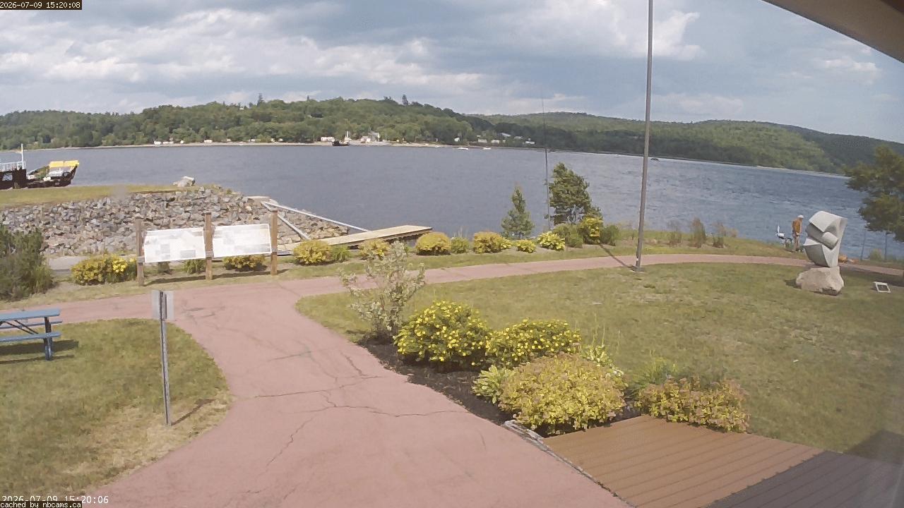 Web Cam image of Grand Bay-Westfield (Brundage Point River Centre)