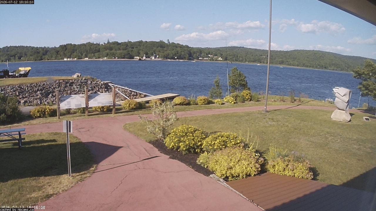Web Cam image of Grand Bay-Westfield (Brundage Point River Centre)