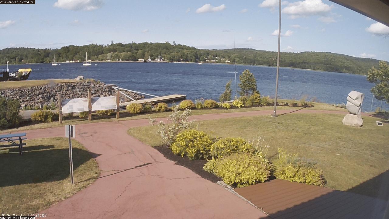 Web Cam image of Grand Bay-Westfield (Brundage Point River Centre)