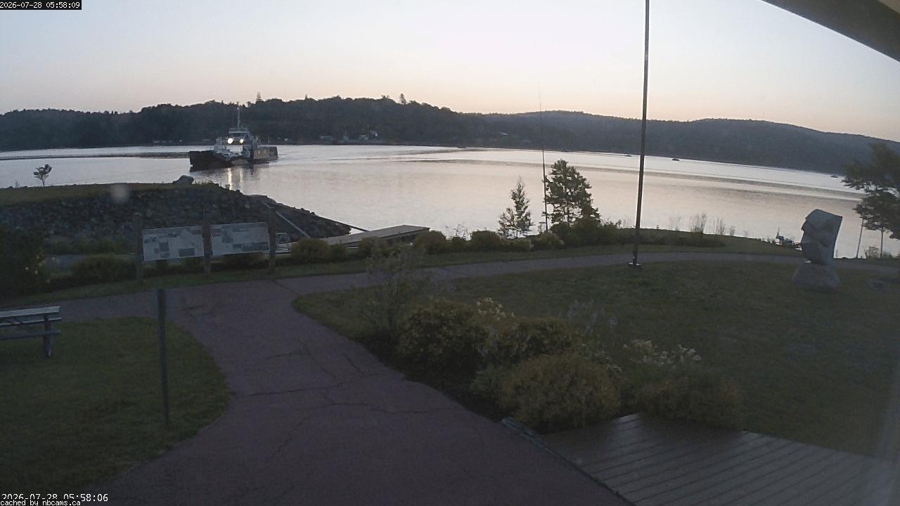 Web Cam image of Grand Bay-Westfield (Brundage Point River Centre)