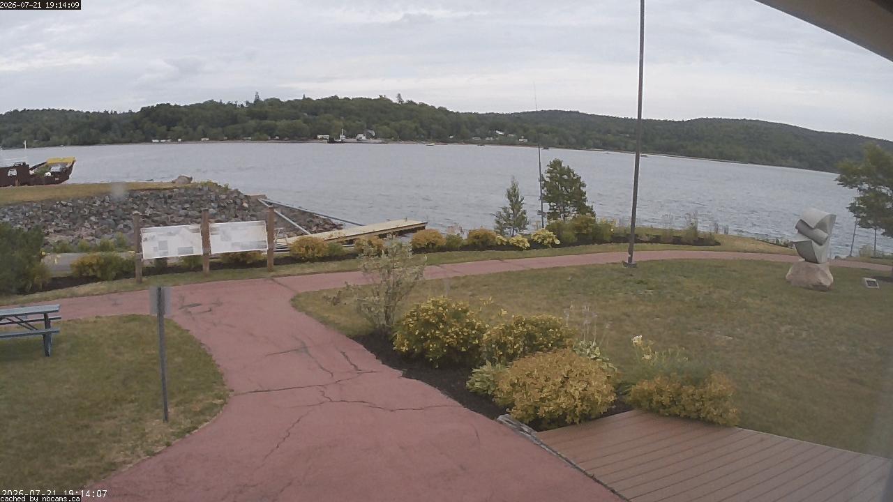 Web Cam image of Grand Bay-Westfield (Brundage Point River Centre)