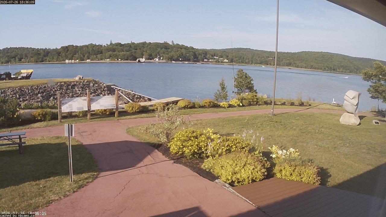 Web Cam image of Grand Bay-Westfield (Brundage Point River Centre)