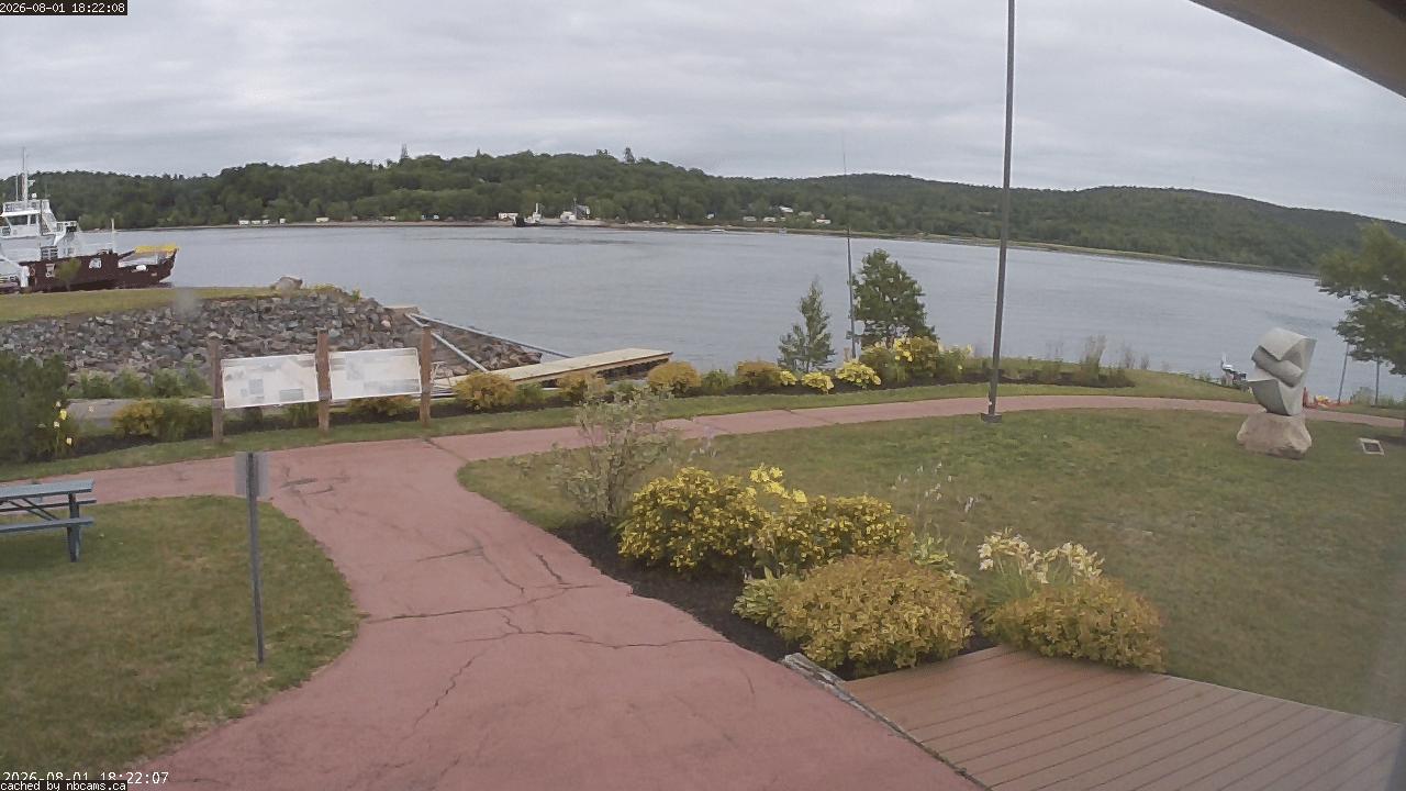 Web Cam image of Grand Bay-Westfield (Brundage Point River Centre)