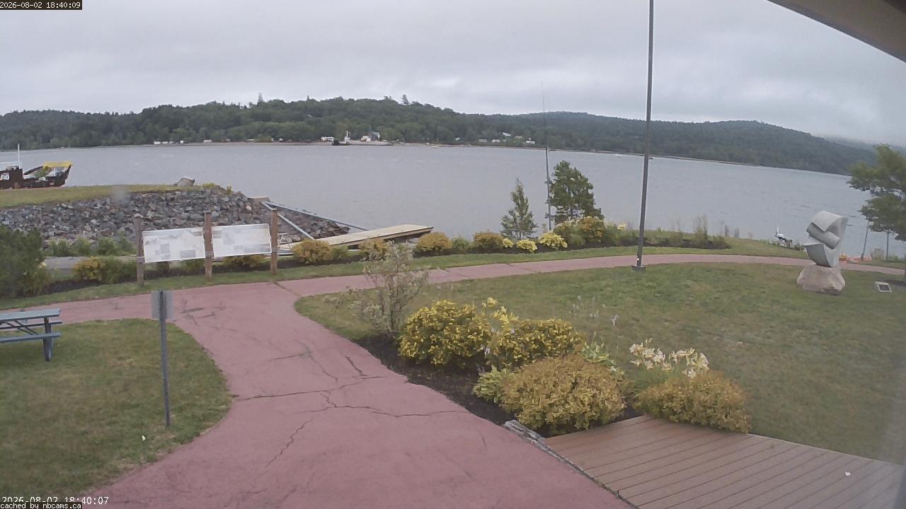 Web Cam image of Grand Bay-Westfield (Brundage Point River Centre)