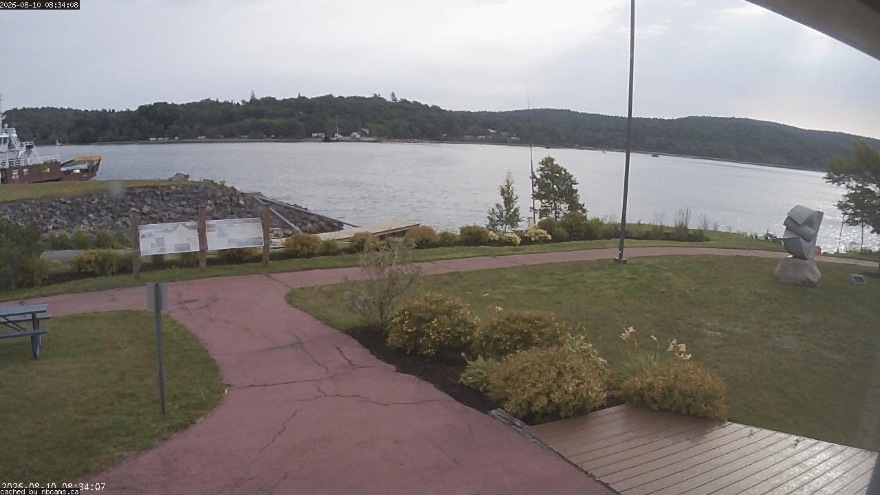 Web Cam image of Grand Bay-Westfield (Brundage Point River Centre)